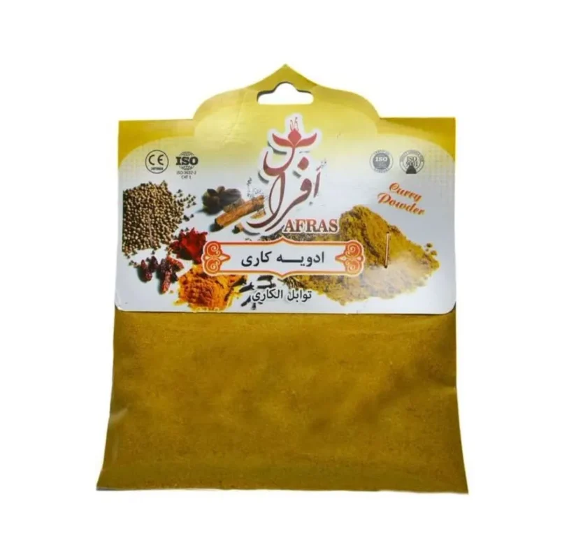 ادویه کاری ۵۰ گرمی