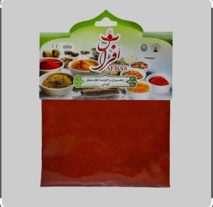 پودر پابریکا ۵۰ گرمی پودر پابریکا ۵۰ گرمی