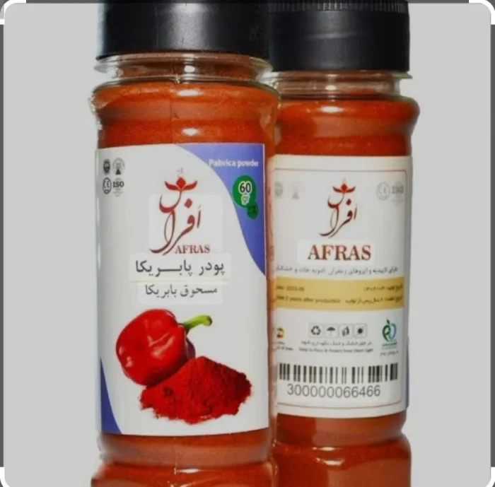 پودر پاپریکا ۶۰ گرمی